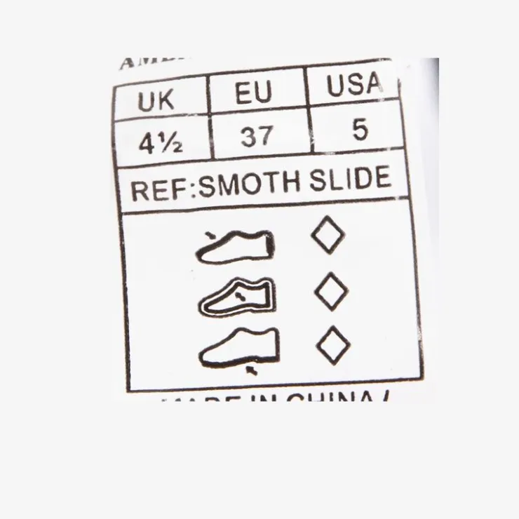 AMERICAN COLLEGE Mules en plastique double brides à boucles semelle épaisse Femme BLANC Hot