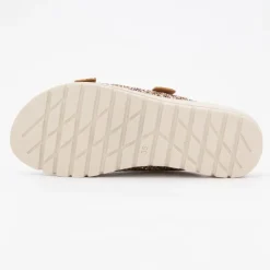 CARLA TORTOSA Mules glitter arc en ciel platino double boucle Enfant MULTICOLORE Online