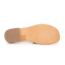 LES TROPEZIENNES PAR M.BELARBI Mules hadamia léopard en cuir Femme MARRON CLAIR Outlet