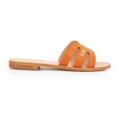 LES TROPEZIENNES PAR M.BELARBI Mules Hadamia serpent Femme ORANGE Best