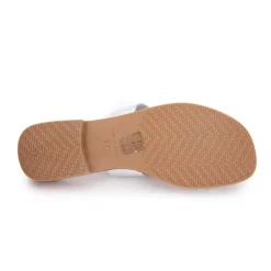 CARLA TORTOSA Mules imprimé serpent é cuir verona Femme ARGENT Outlet