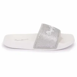 PEPE JEANS Mules Pearl silver T36/41 Femme ARGENT Outlet