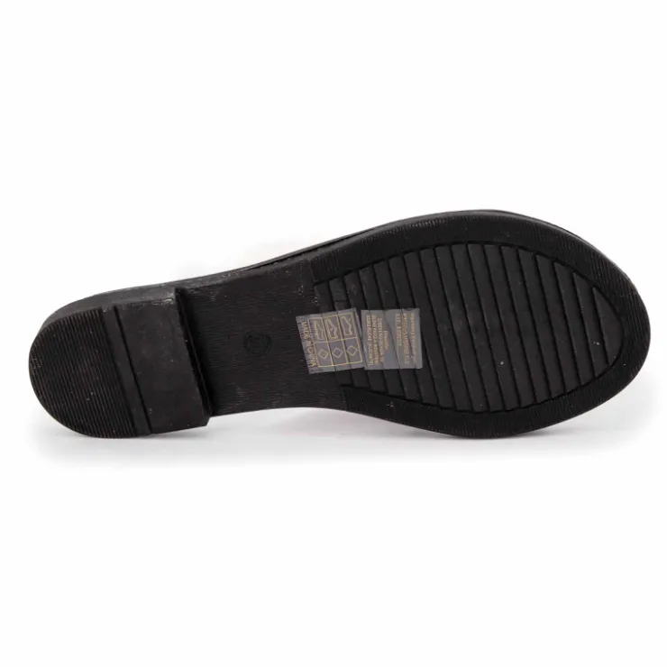 MARIAMARE Mules plates à brides croisées Femme BLANC Discount