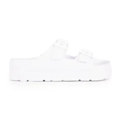 LOVETT Mules plates à double bride Femme BLANC Best