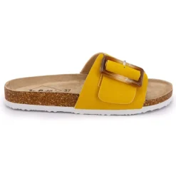 LEE COOPER Mules Siria avec boucle ajustable Femme JAUNE Discount
