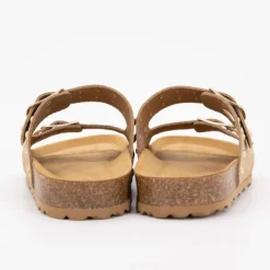 I AM Mules suede boucle effet clou Femme BEIGE Online