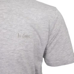 LEE COOPER Pack de 2 tee shirt col rond manfred Homme GRIS CLAIR Online