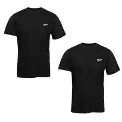 CHEVIGNON Pack de 2 tee shirts underwear en coton uni Homme NOIR Outlet
