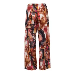IMPERIAL Pantalon à motif geométrique regular Femme MULTICOLORE Outlet