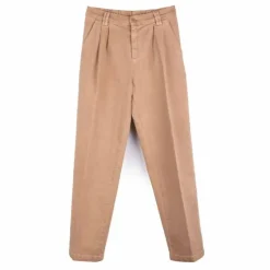 HAPPY Pantalon à pinces en toile Femme BEIGE Best