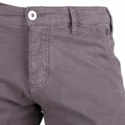 BLAGGIO Pantalon ajusté cargo multipoches Tanera Homme GRIS FONCE Discount