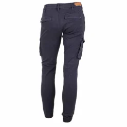 BLAGGIO Pantalon ajusté cargo multipoches Tanera Homme BLEU FONCE Sale