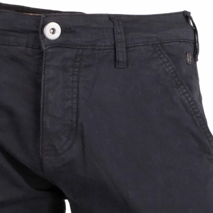 BLAGGIO Pantalon ajusté cargo multipoches Tanera Homme NOIR Discount