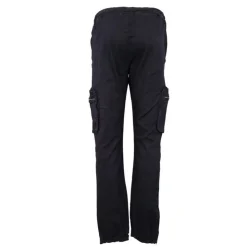 BILL TORNADE Pantalon avec poches zippées coupe cargo Homme NOIR
