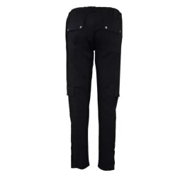 BILL TORNADE Pantalon cargo à clips regular avec cordon de serrage Homme NOIR Outlet