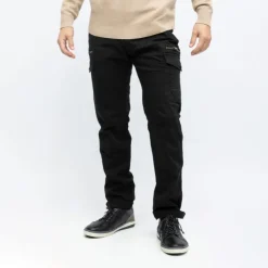 DEELUXE 74 Pantalon cargo danakil avec poche zippée Homme NOIR Online