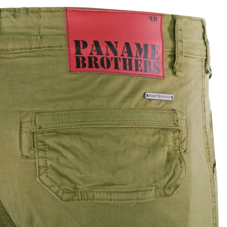PANAME BROTHERS Pantalon cargo joker Homme KAKI New