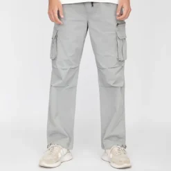 PANAME BROTHERS Pantalon cargo poche zippée coton stretch arthur Homme GRIS New