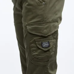 DEELUXE 74 Pantalon cargo slim garden Homme KAKI Best