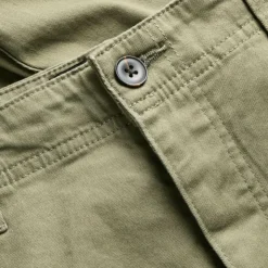 JACK & JONES Pantalon cargo tapered coton avec poches Homme KAKI Clearance