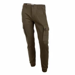 JACK & JONES Pantalon cargo uni coton stretch Homme Outlet
