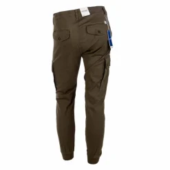 JACK & JONES Pantalon cargo uni coton stretch Homme Outlet