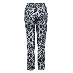 VERO MODA Pantalon carotte fluide motif éthnique bleu marine Femme BLEU FONCE Online
