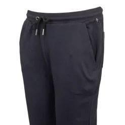 CERRUTI Pantalon carotte jogging chiné coton pianissimo Homme BLEU FONCE Clearance
