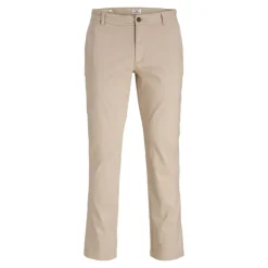 JACK & JONES Pantalon chino Bolton regular fit fermeture zippée Homme BEIGE