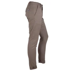 BLAGGIO Pantalon chino coton stretch revers fermeture éclair tenali Homme Outlet