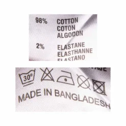 BLAGGIO Pantalon chino coton stretch revers fermeture éclair tenali Homme BLEU CIEL