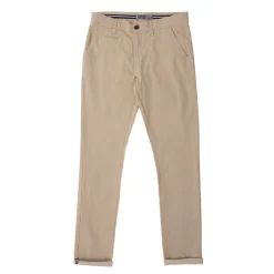 BLAGGIO Pantalon chino imprimé coton stretch tamar Homme BEIGE