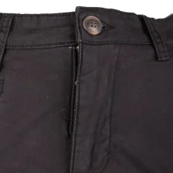 JUST EMPORIO Pantalon chino kewan doux cintré Homme NOIR Best