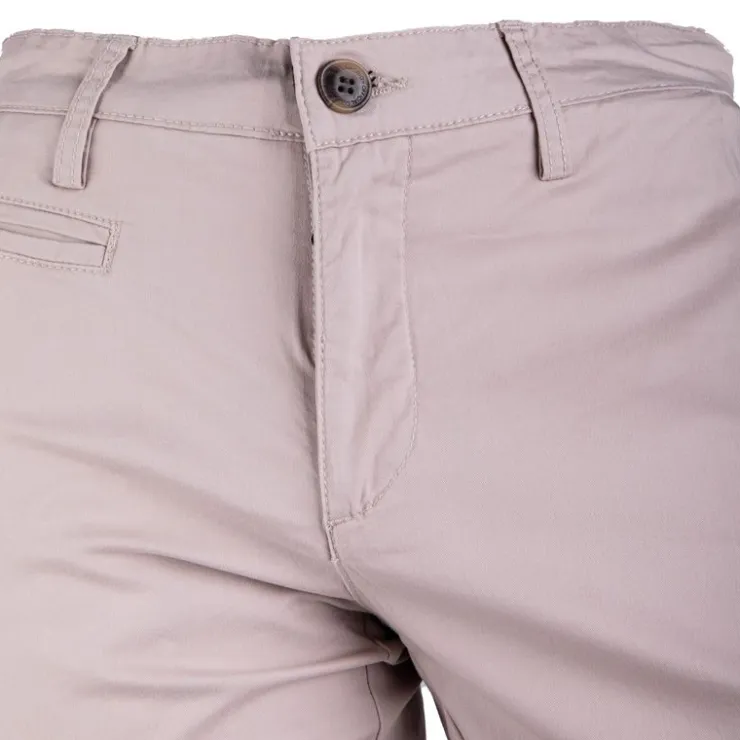 JUST EMPORIO Pantalon chino kewan doux cintré Homme BEIGE Sale