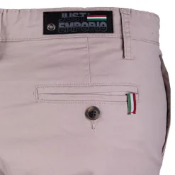 JUST EMPORIO Pantalon chino kewan doux cintré Homme BEIGE Sale