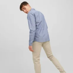 JACK & JONES Pantalon chino Marco slim fit Homme BEIGE Hot