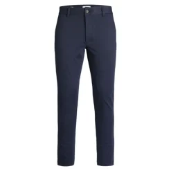 JACK & JONES Pantalon chino marine Homme BLEU FONCE New