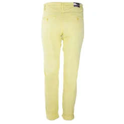 JOSEPH 'IN Pantalon chino pia coton regular Femme JAUNE New