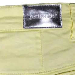 JOSEPH 'IN Pantalon chino pia coton regular Femme JAUNE New