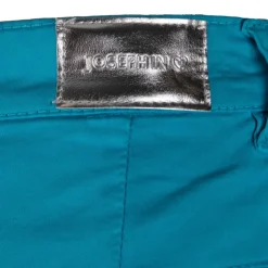 JOSEPH 'IN Pantalon chino pia coton regular Femme TURQUOISE Outlet