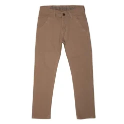 CXL BY CHRISTIAN LACROIX Pantalon chino toile coton regular Enfant MARRON CLAIR Clearance