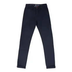 BLAGGIO Pantalon chino uni toscane Homme BLEU FONCE Sale