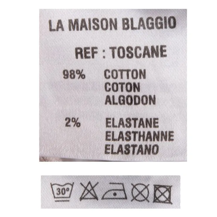 BLAGGIO Pantalon chino uni toscane Homme MARRON Hot