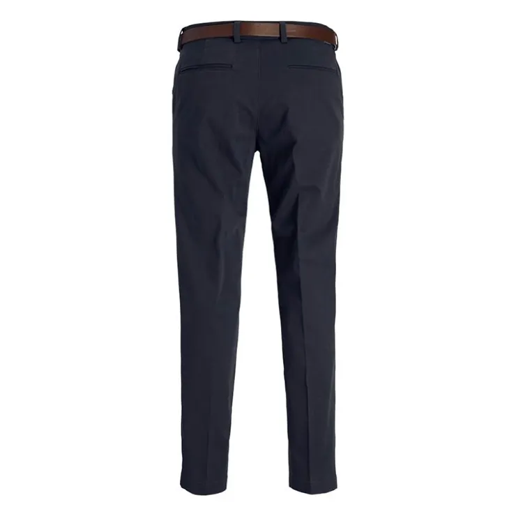 JACK & JONES Pantalon cody navy blazer chino slim fit coton Homme BLEU FONCE New