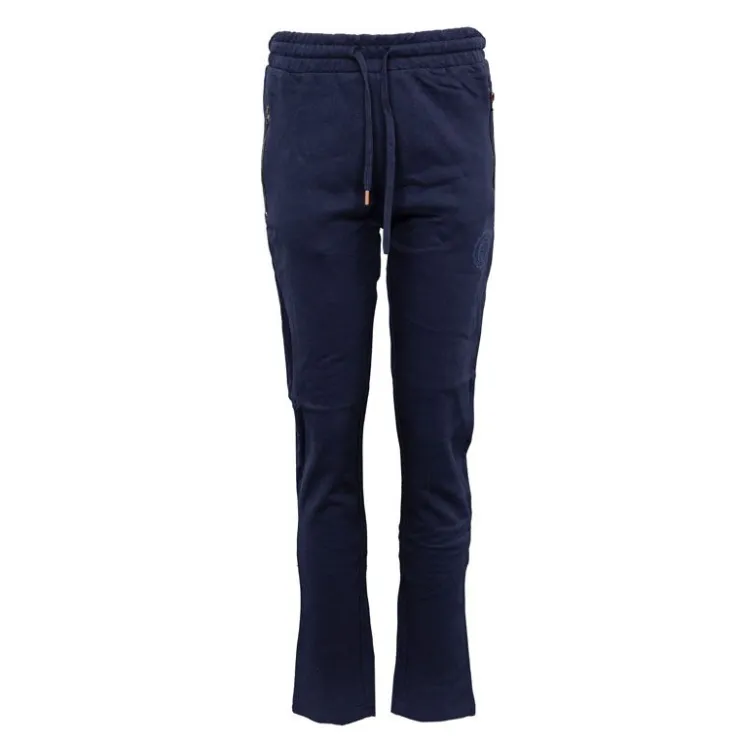 AMERICAN PEOPLE Pantalon de jogging basique Texas coton Femme BLEU FONCE Clearance