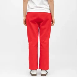 LA PETITE ETOILE Pantalon de jogging épais jambes larges petra Femme ROUGE New