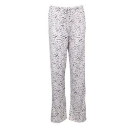 RODIER Pantalon de pyjama imprimé motif Marjane Femme BLANC ECRU Outlet