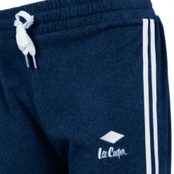 LEE COOPER Pantalon de survet droit bandes blanches pedrita Femme BLEU FONCE