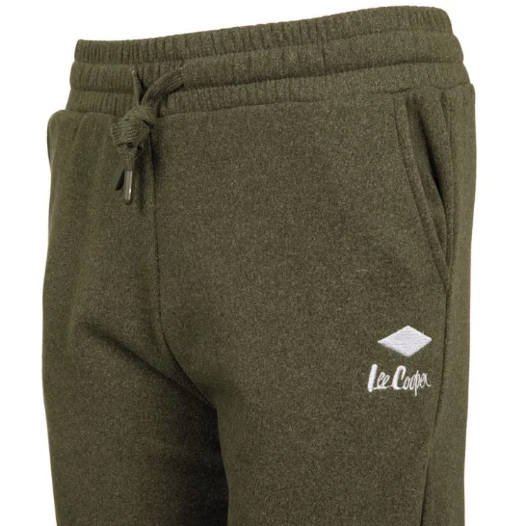 LEE COOPER Pantalon de survetement décontracté razika logo brodé Femme KAKI Hot