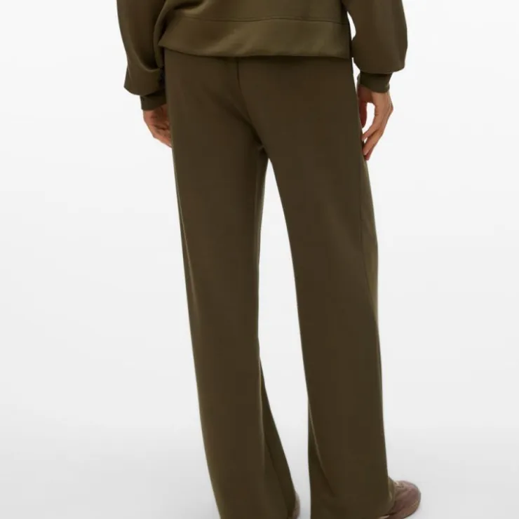 VERO MODA Pantalon d'ensemble confort hali cordons rubans Femme KAKI Outlet